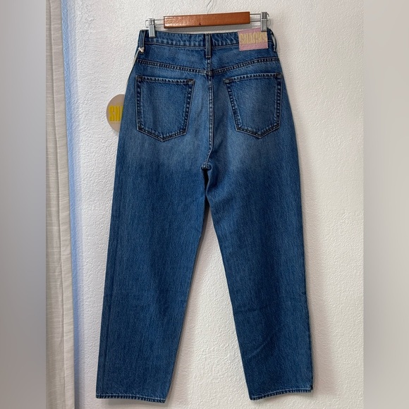 Mother - High-Waist Double Stack Ankle JEAN By Snacks Size 28 - Picture 10 of 16